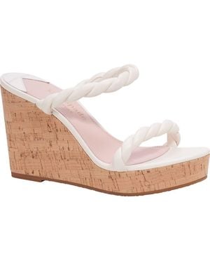 Kate Spade Nina Wedge Sandal - White
