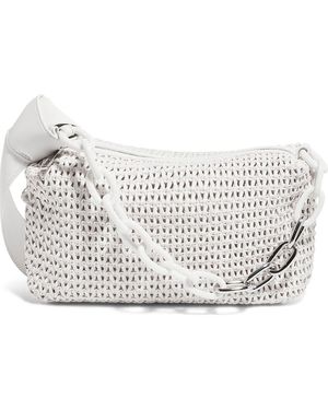 House of Want We Are Fabulous Vegan Leather Shoulder Bag - White