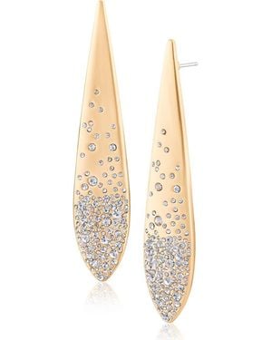 Jardin Scattered Crystal Teardrop Earrings (Nordstrom Exclusive) - White