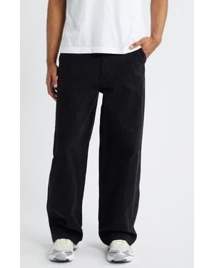 BP. Relaxed Twill Workwear Pants - Black