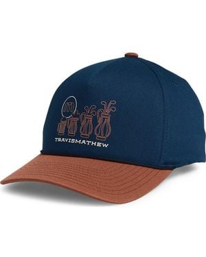 Travis Mathew Beerly Beloved Baseball Cap - Blue