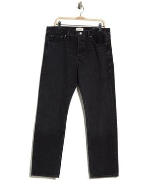 FRAME The Straight Leg Jeans - Black