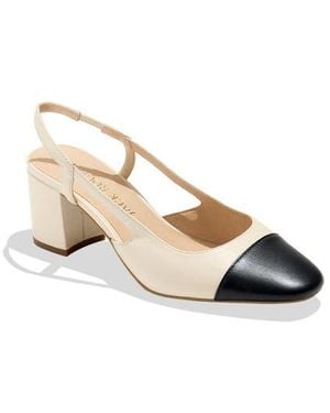 Jack Rogers Summer Cap Toe Slingback Sandal - Natural