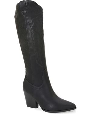 BERNESS Anamaria Tall Western Boot - Black