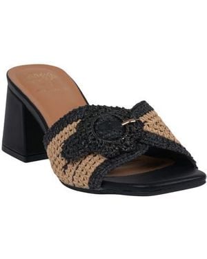 Gc Shoes Liza Block Heel Sandal - Black