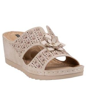 Good Choice New York Nancia Wedge Sandal - Natural