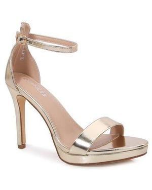 BERNESS Hillary Stiletto Sandal - Metallic