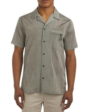 DKNY Remi Camp Shirt - Gray
