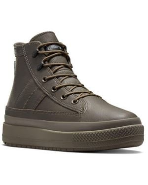 Converse Chuck Taylor All Star Equip Waterproof Leather Boot - Brown