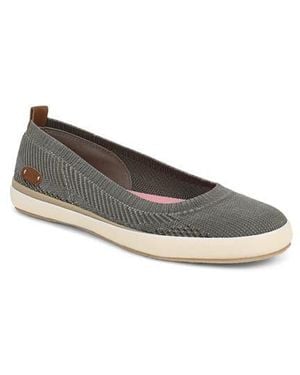 Blowfish Ez Does Knit Ballet Flat - Gray