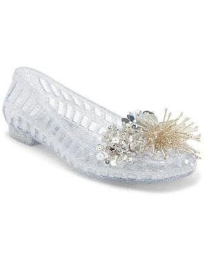 Jeffrey Campbell Urchinz Flat - White