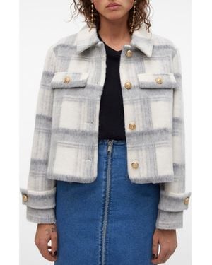 Vero Moda Zilja Short Jacket - Gray