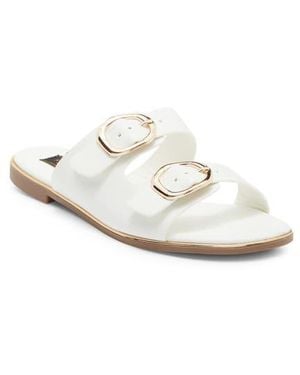 Rachel Roy Vienna Slide Sandal - White