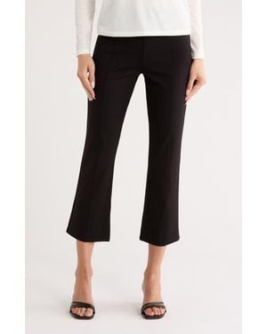 L'Agence Kayden High Waist Pull-On Flare Pants - Black