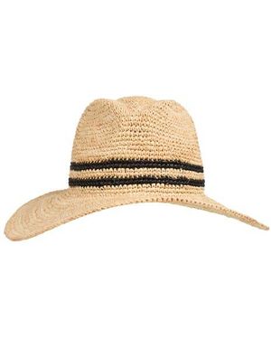 Vince Raffia Rancher Hat - Natural