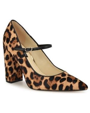 Nine West Carline Genuine Calf Hair Pump - Multicolor