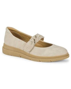 BareTraps Kimbly Mary Jane Slip-On Flat - Natural