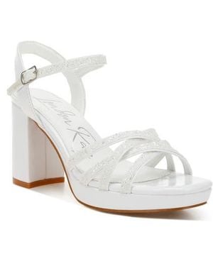 LONDON RAG Sparks Sandal - White
