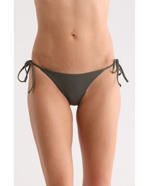 Maaji Sunning Side Tie Bikini Bottoms - Brown
