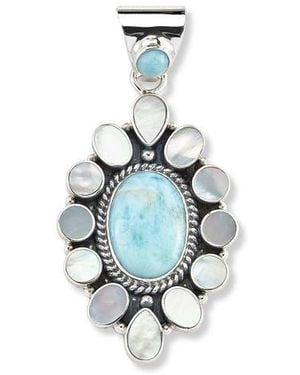 Samuel B. Sterling & Larimar Pendant - Blue
