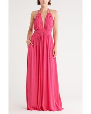 Wishlist Halter Maxi Dress - Pink