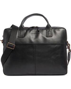 Johnston & Murphy Hunter Briefcase - Black