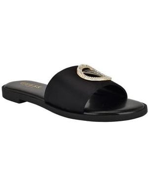 Guess Mirria Slide Sandal - Black