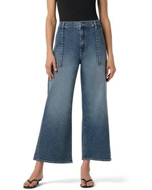 Hudson Jeans Jolene High Waist Wide Leg Jeans - Blue
