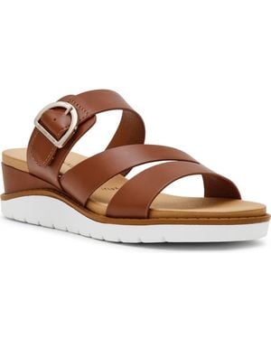 Anne Klein Lalasa Slide Sandal - Brown