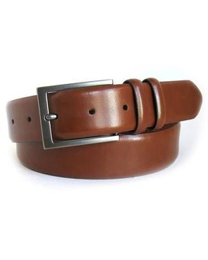 Boconi Double Loop Leather Belt - Brown