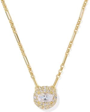 Kendra Scott Bella Short Pendant Necklace - Metallic
