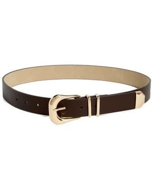 Steve Madden Chunky Buckle Belt - Multicolor