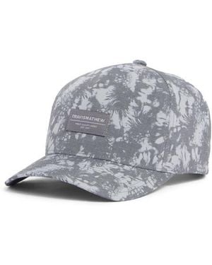 Travis Mathew Pineapple Please Snapback Baseball Cap - Gray