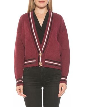 Alexia Admor Cathrine Knit Sweater - Red