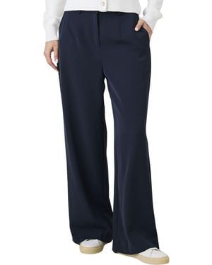 French Connection Stripe Side Pants - Blue