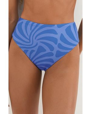 ViX Neptune Bela High Waist Bikini Bottoms - Blue