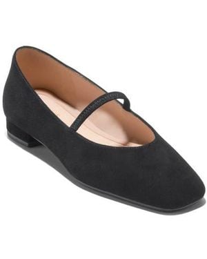 Cole Haan Go-To Valinda Mary Jane Flat - Black