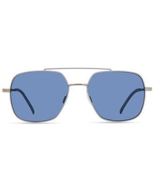Eco Trinidad 56Mm Polarized Aviator Sunglasses - Blue