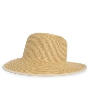 Vince Camuto Face Framer Straw Hat - Natural
