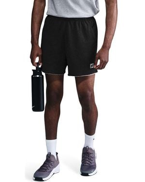 Nike Dri-Fit Gym Heritage Fleece Shorts - Black