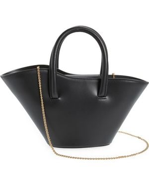 Liffner Small Tulip Leather Shoulder Bag - Black
