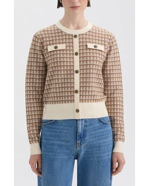 HUNTER Textured Pullover Sweater - Blue