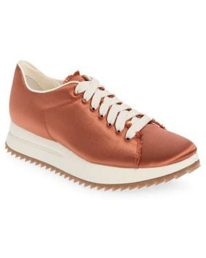 Pedro Garcia Orinda Satin Sneaker - Pink