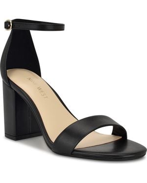 Nine West Tanela Ankle Strap Sandal - Black