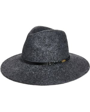 Barbour Tack Wool Fedora - Black