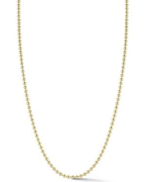 YIELD OF MEN 3Mm Ball Chain Necklace - Metallic