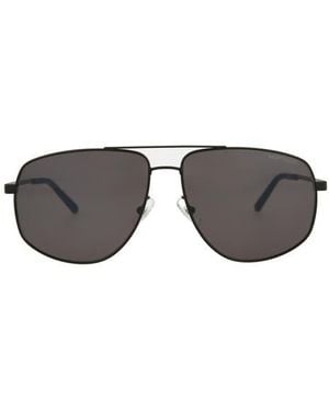 Montblanc Core 60Mm Pilot Sunglasses - Gray