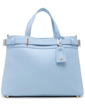Anne Klein Belted Satchel - Blue