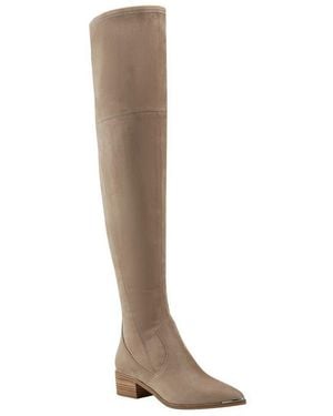Marc fisher over the knee boots taupe discount