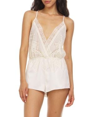 Flora Nikrooz Romper - White
